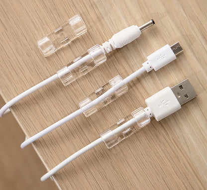 Self-adhesive Wire Line Management Wire Holder Cable Clamp